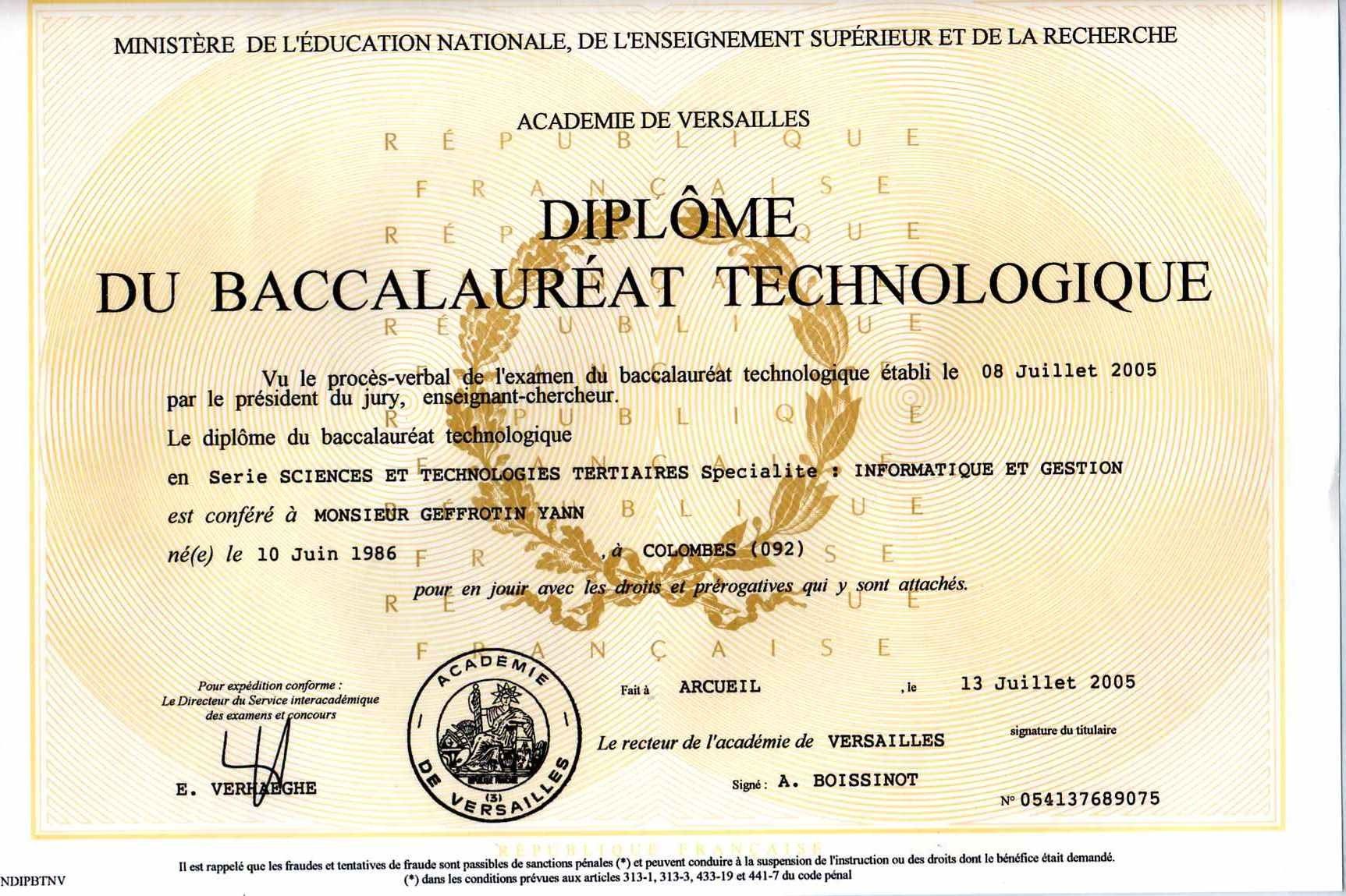 Acheter diplôme service de qualité