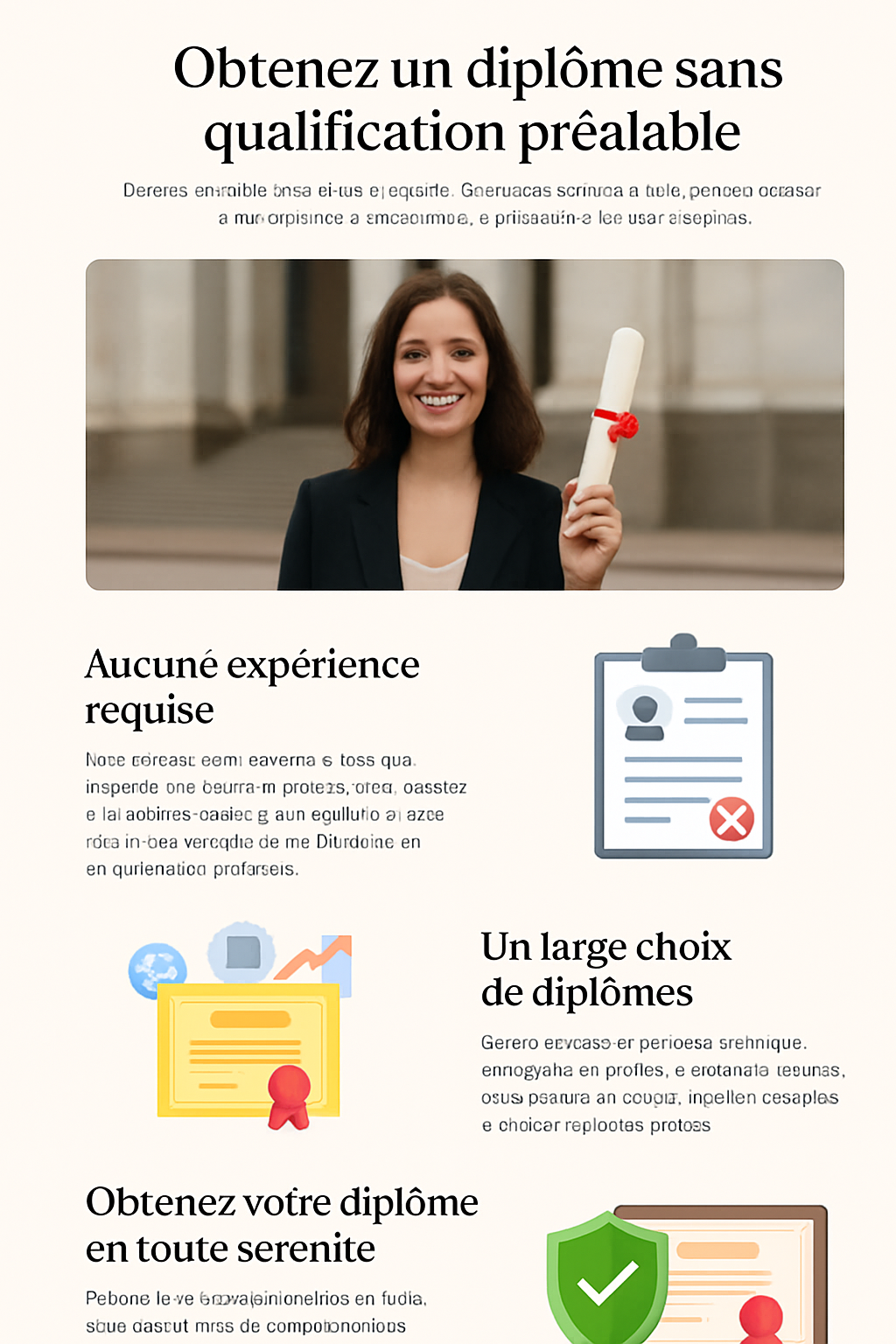 Acheter un diplôme sécurisé en France