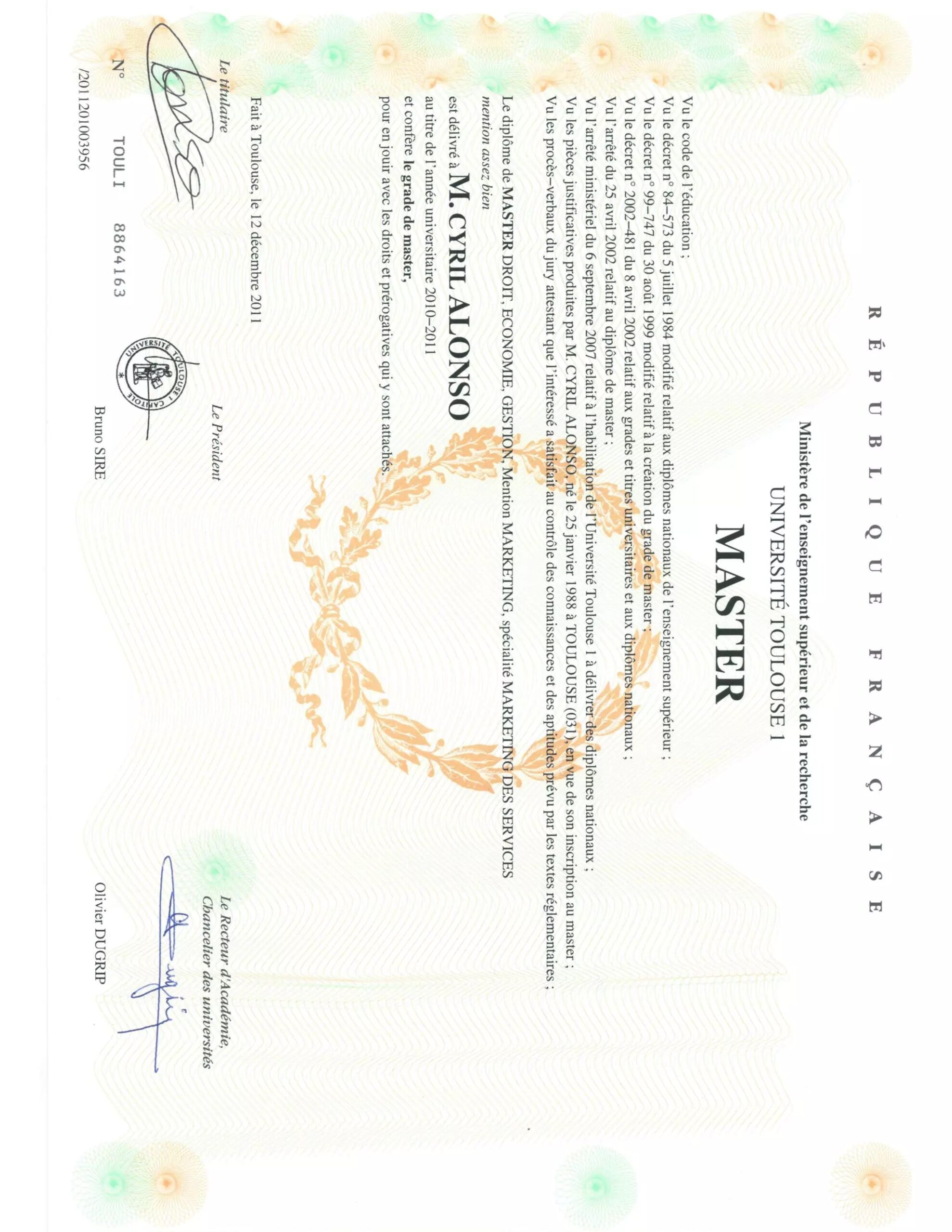 Acheter un diplôme PDF en 1h en France